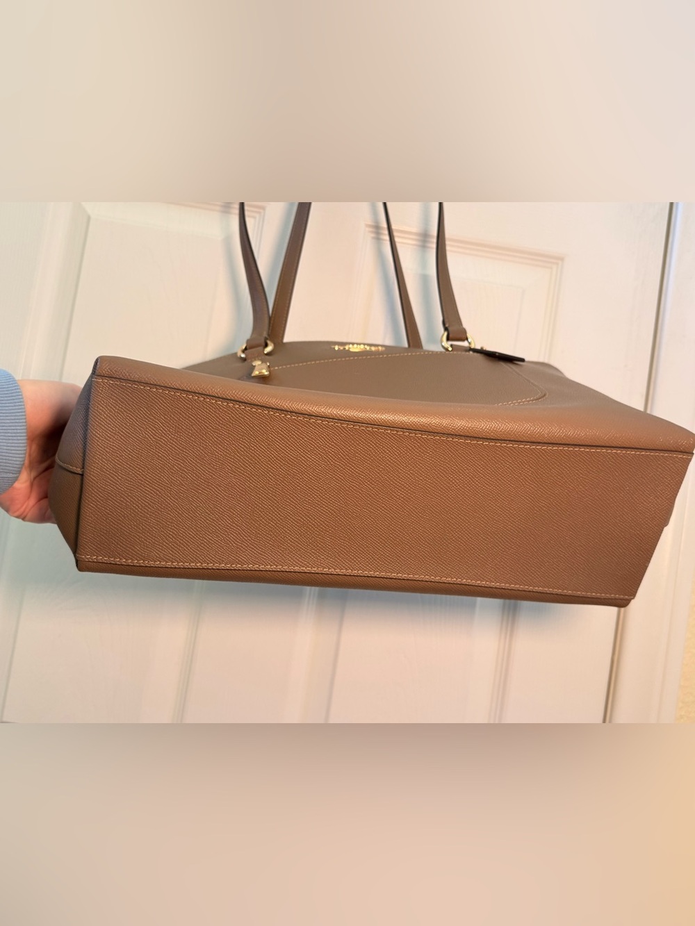 Coach Station Tote - Dark Stone with Gold Hardware NWOT - Picture 12 of 16
